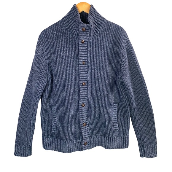 Merona Other - Vintage Cardigan Sweater Mens XL Ribbed Knit Preppy Old Money Normcore‎ Layering